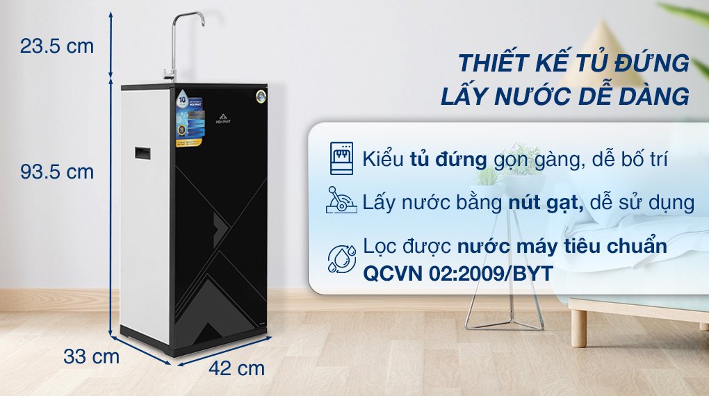 máy lọc nước ro hòa phát hwr1b 1022 10 lõi