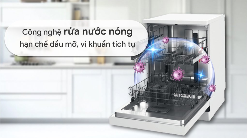 máy rửa chén độc lập whirlpool wfe2b19