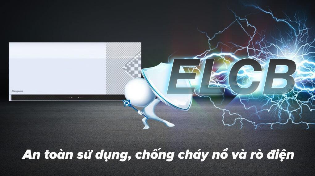 máy nước nóng gián tiếp kangaroo 15 lít 2500w kg79a1