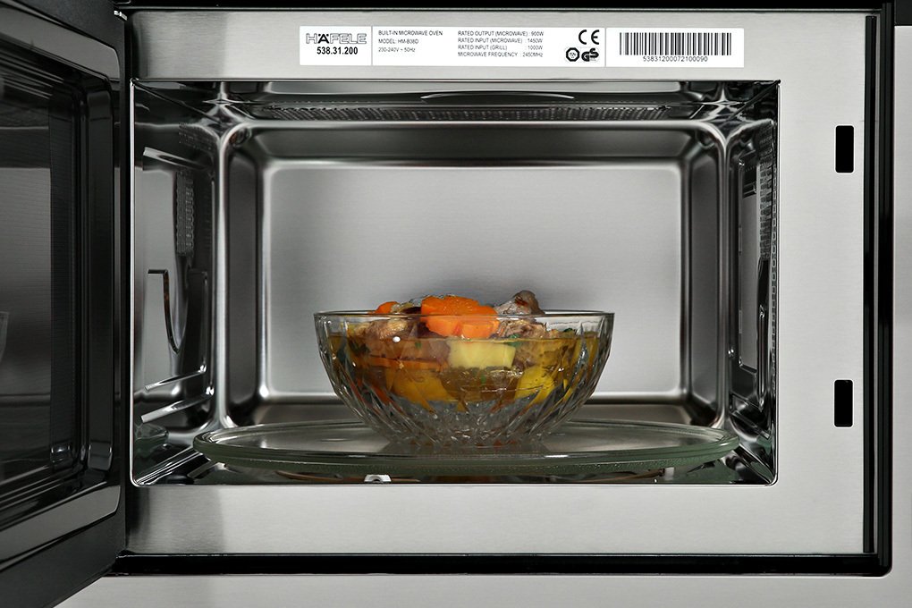 lò vi sóng có nướng lắp âm hafele hm-b38d (538.31.200) 25 lít