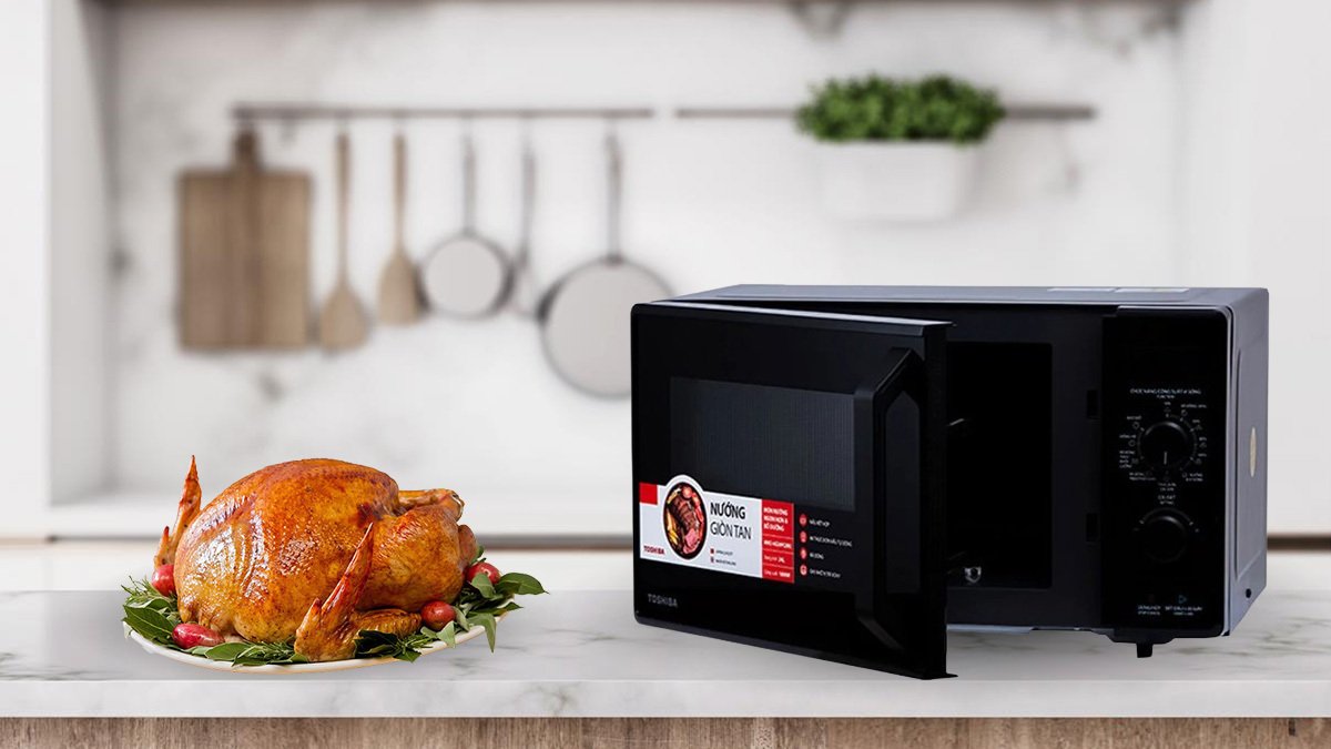lò vi sóng toshiba mw2-ag24pc(bk) 24 lít