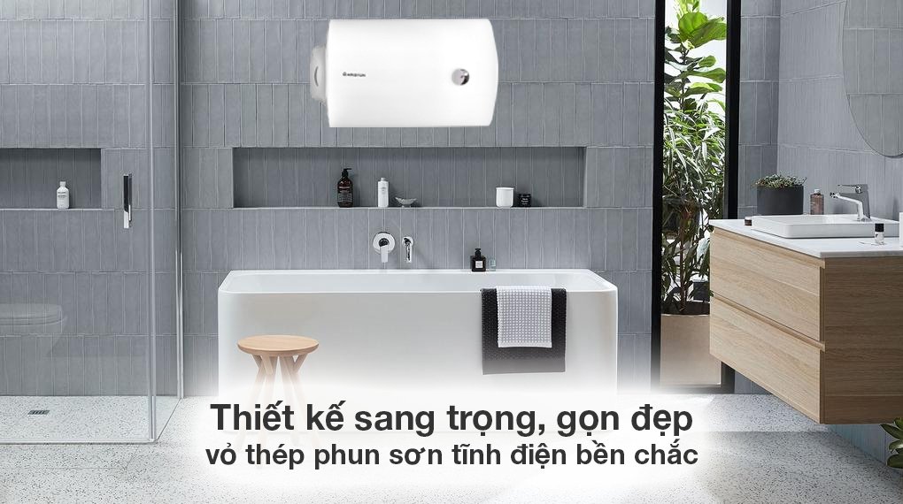 bình nóng lạnh ariston pro r 100 h 2.5 fe (100l - ngang)