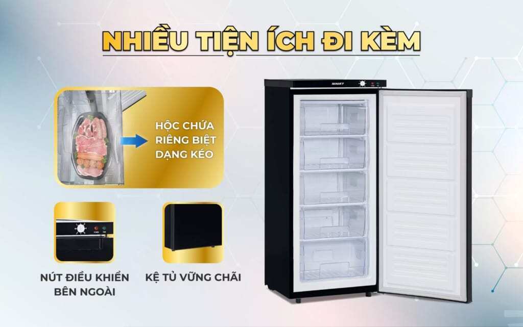 tủ đông đứng sanaky vh-180vd3