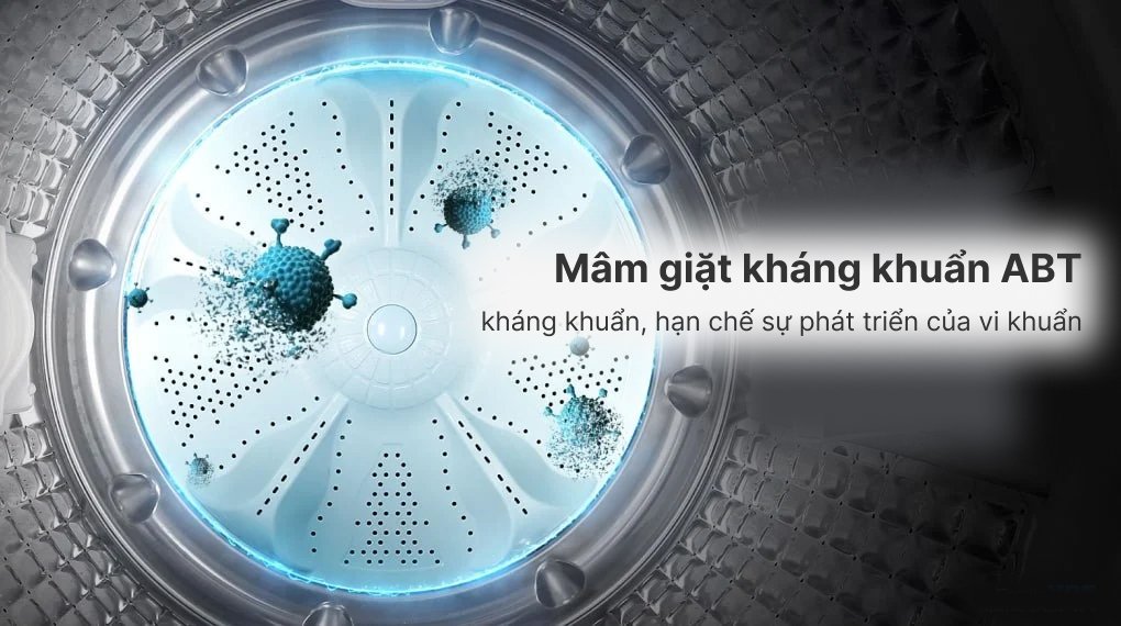 máy giặt aqua inverter 18 kg aqw-dr180uht ps