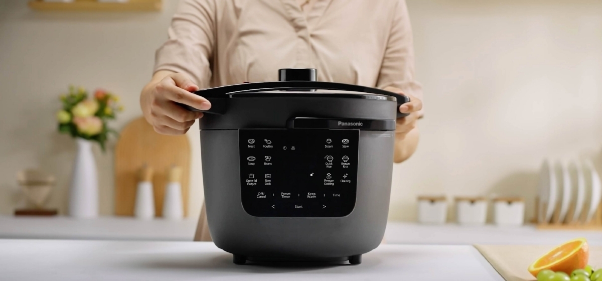 nồi áp suất điện panasonic nf-pc400kra 4 lít
