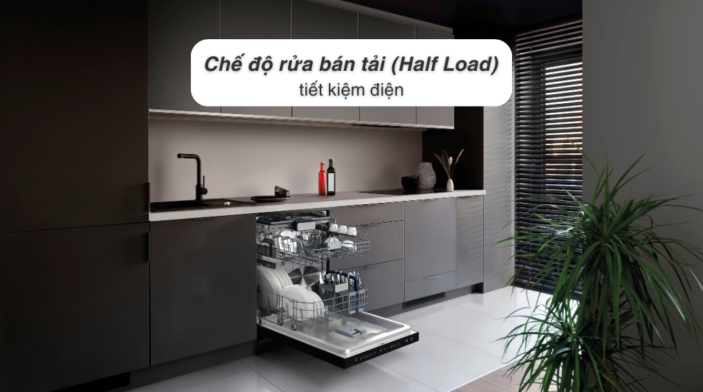 máy rửa chén độc lập hitachi hdf-f158cvgb