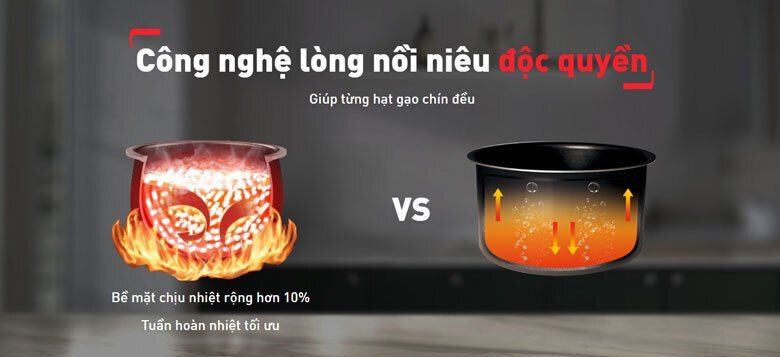 nồi cơm điện tử tefal 1.8 lít delirice plus rk776968