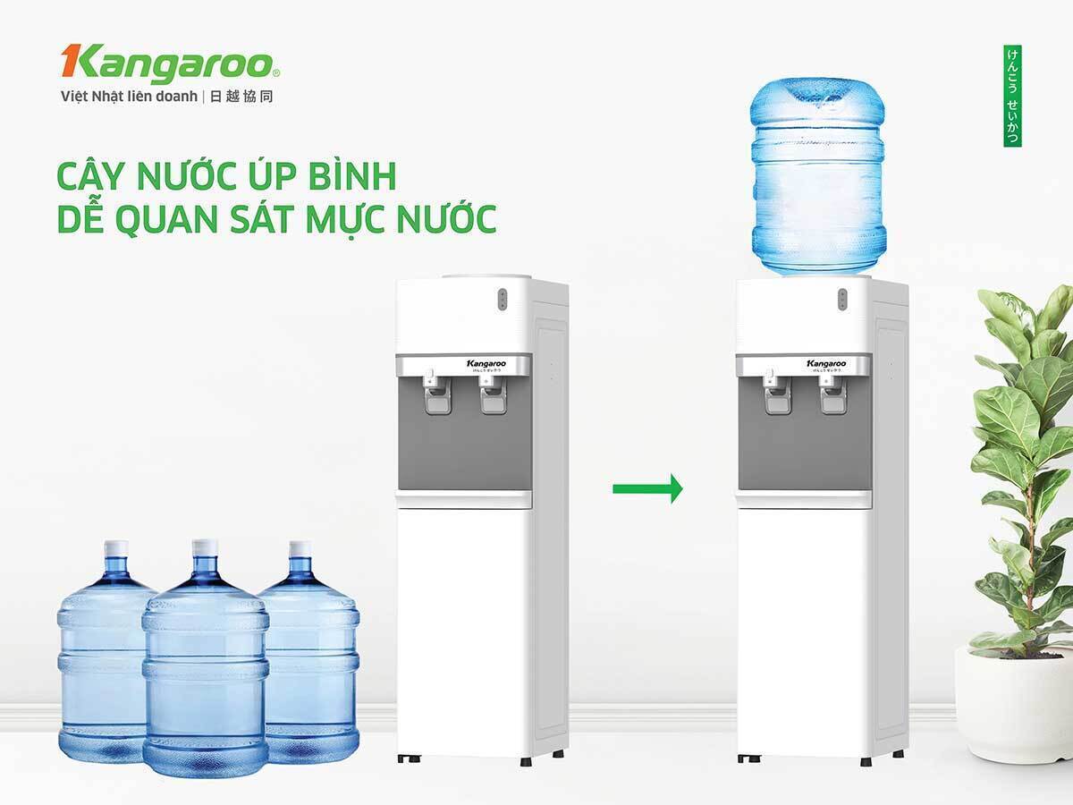 máy làm nóng lạnh nước uống kangaroo kg35a2