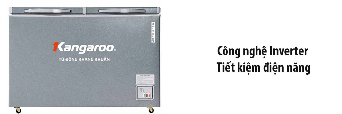 tủ đông kangaroo inverter 375 lít kgfz435ig1