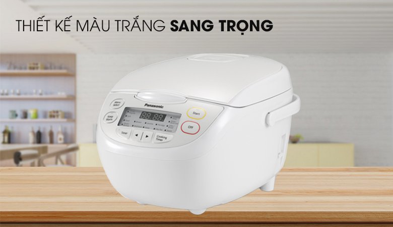 nồi cơm điện tử panasonic 1 lít sr-cp108nra