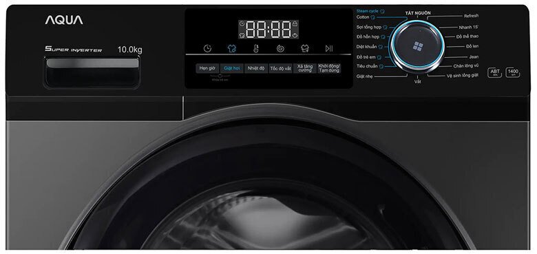 máy giặt aqua inverter 10kg aqd-a1002j.bk lồng ngang