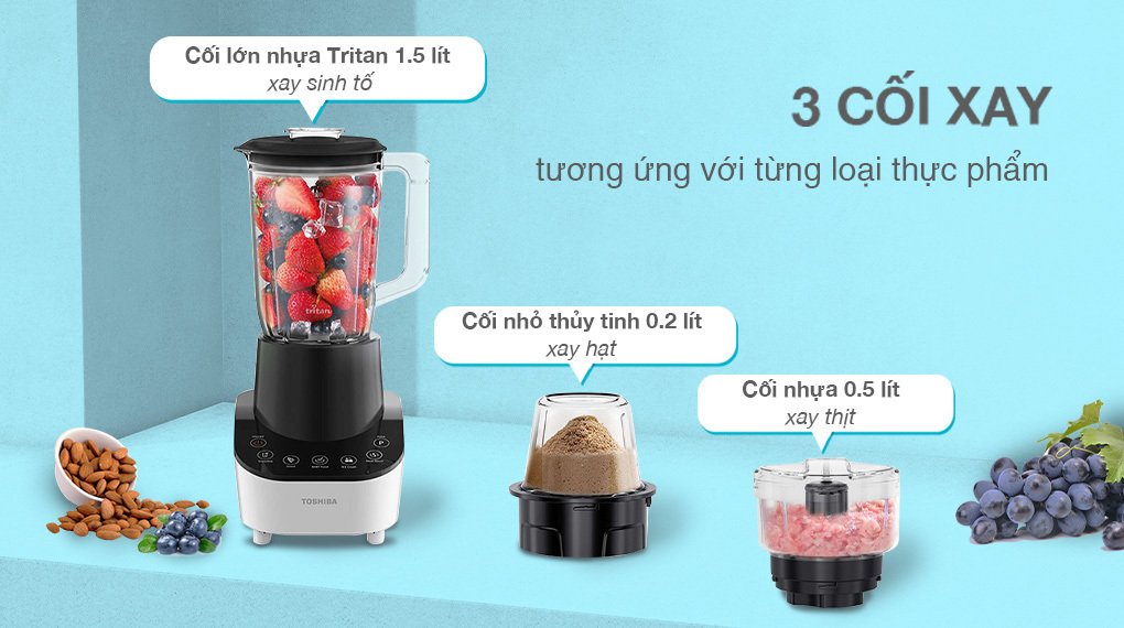 máy xay sinh tố đa năng toshiba bl-70ps1pv