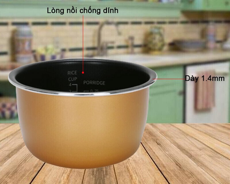 nồi cơm điện tử 0,7l panasonic sr-db071kra