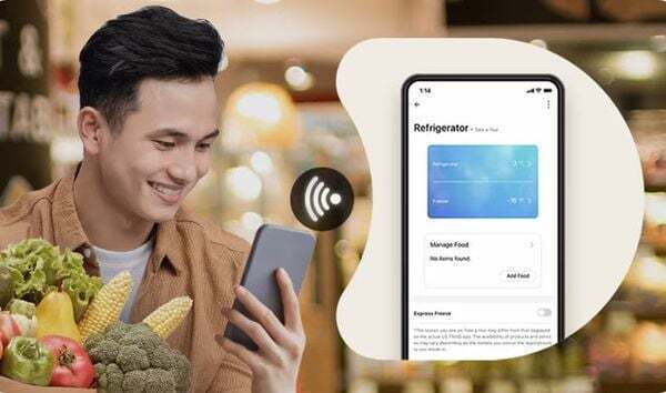 tủ lạnh lg inverter 340 lít instaview lbb33bgmai