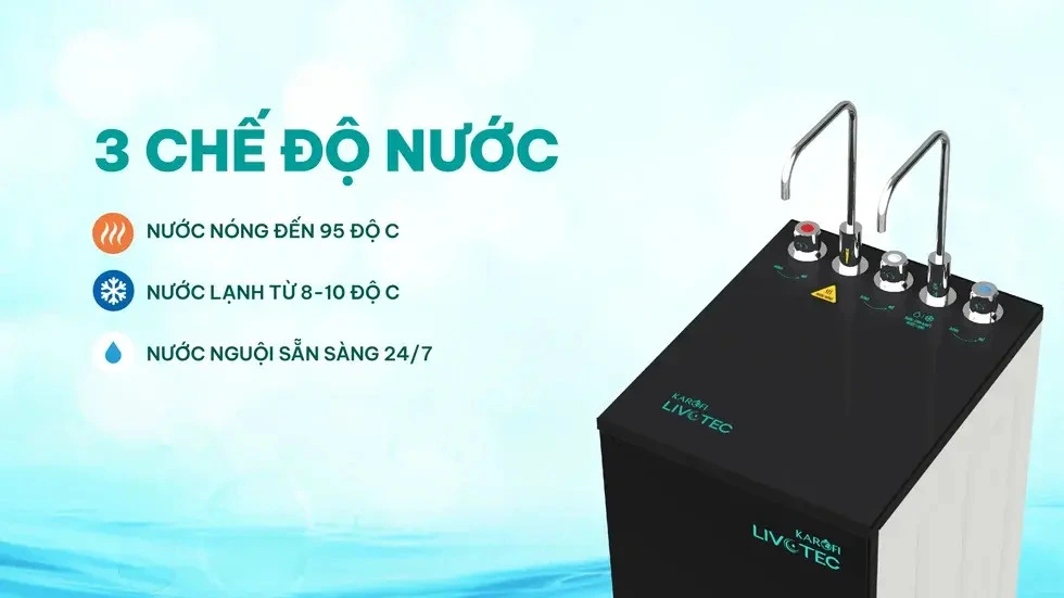 máy lọc nước nóng lạnh livotec 630