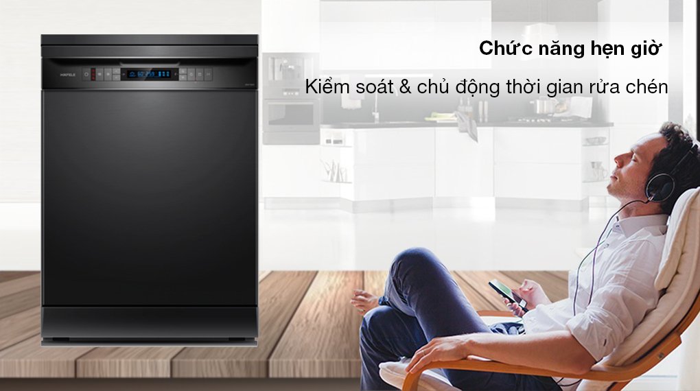 máy rửa chén độc lập hafele hdw-f605b (535.29.660)
