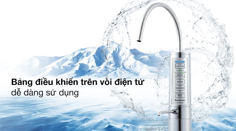 máy lọc nước điện giải ion kiềm panasonic tk-ab50 5 tấm điện cực