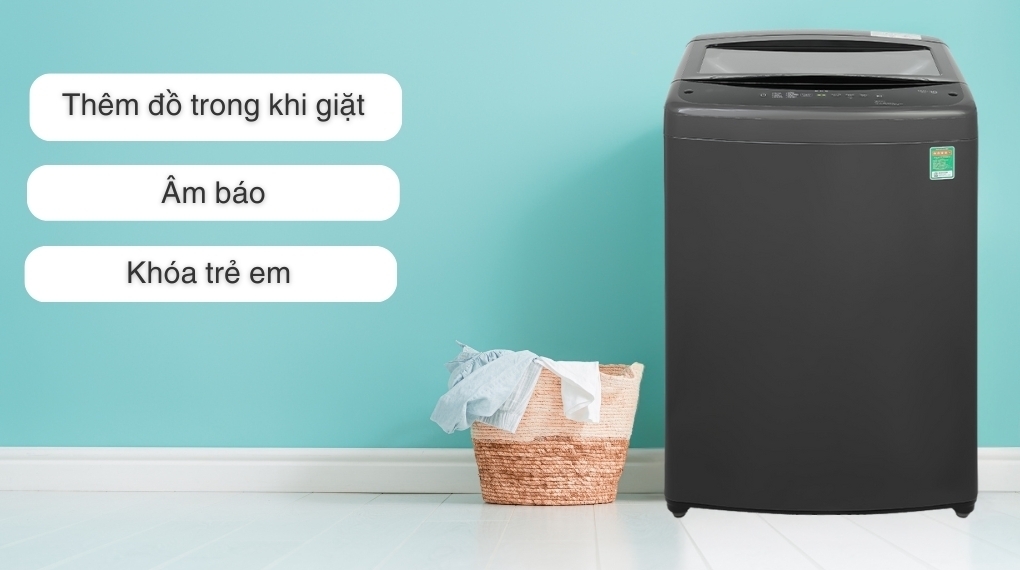máy giặt lg turbodrum inverter 14 kg t2514vbtb