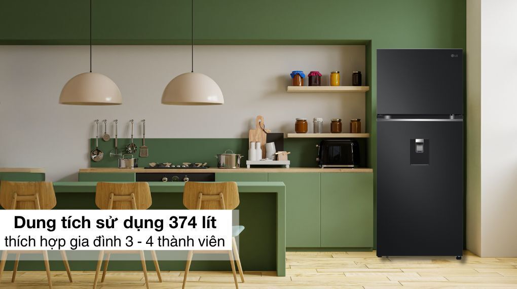 tủ lạnh lg inverter 374 lít ltd37blm