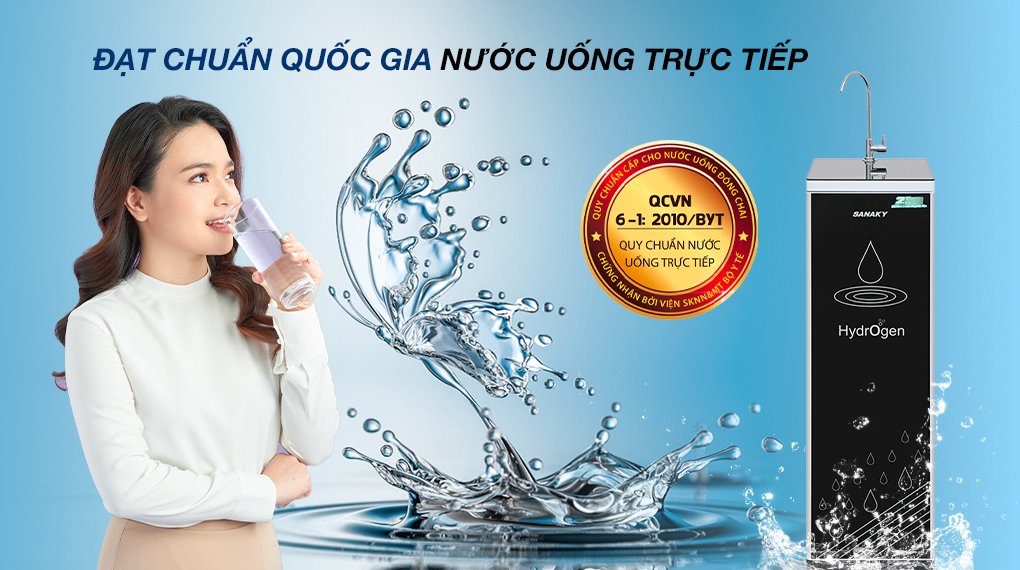 máy lọc nước ro sanaky vh101hp 11 lõi