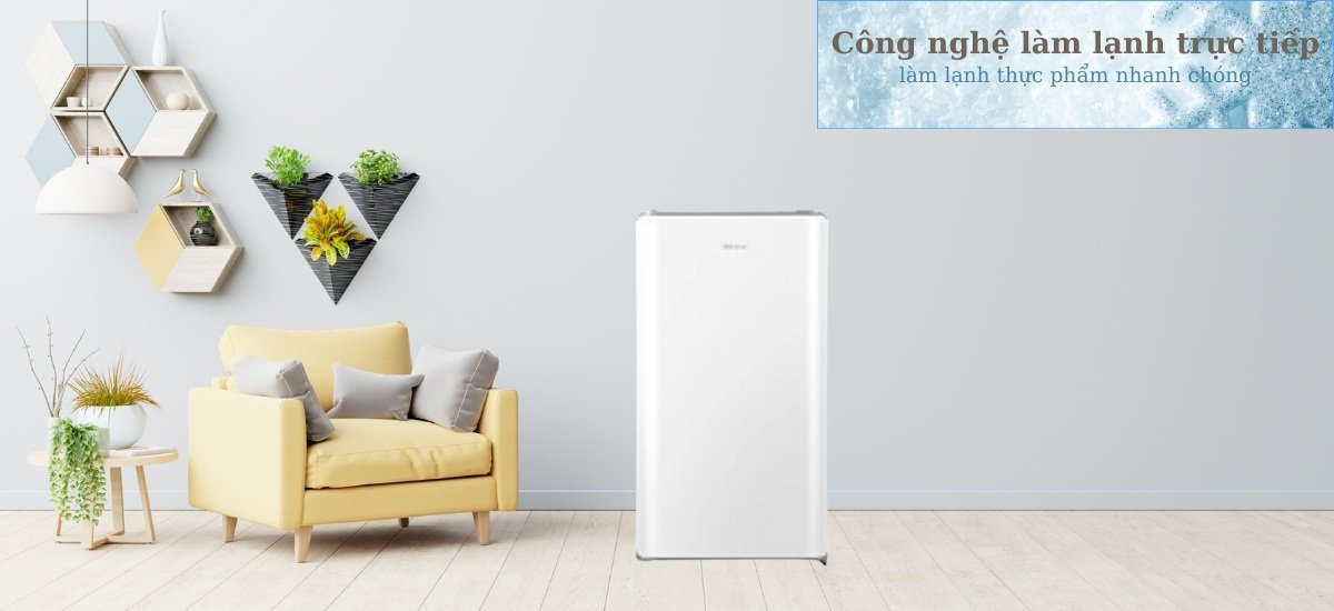 tủ lạnh hisense 82 lít hr08dw
