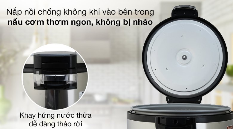 nồi cơm công nghiệp nắp gài cuckoo 6.3 lít cr-3521