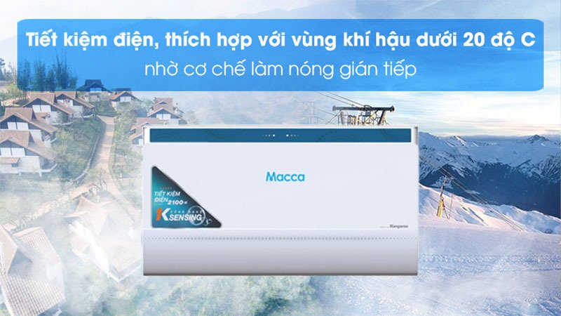 máy nước nóng gián tiếp kangaroo kg75a2