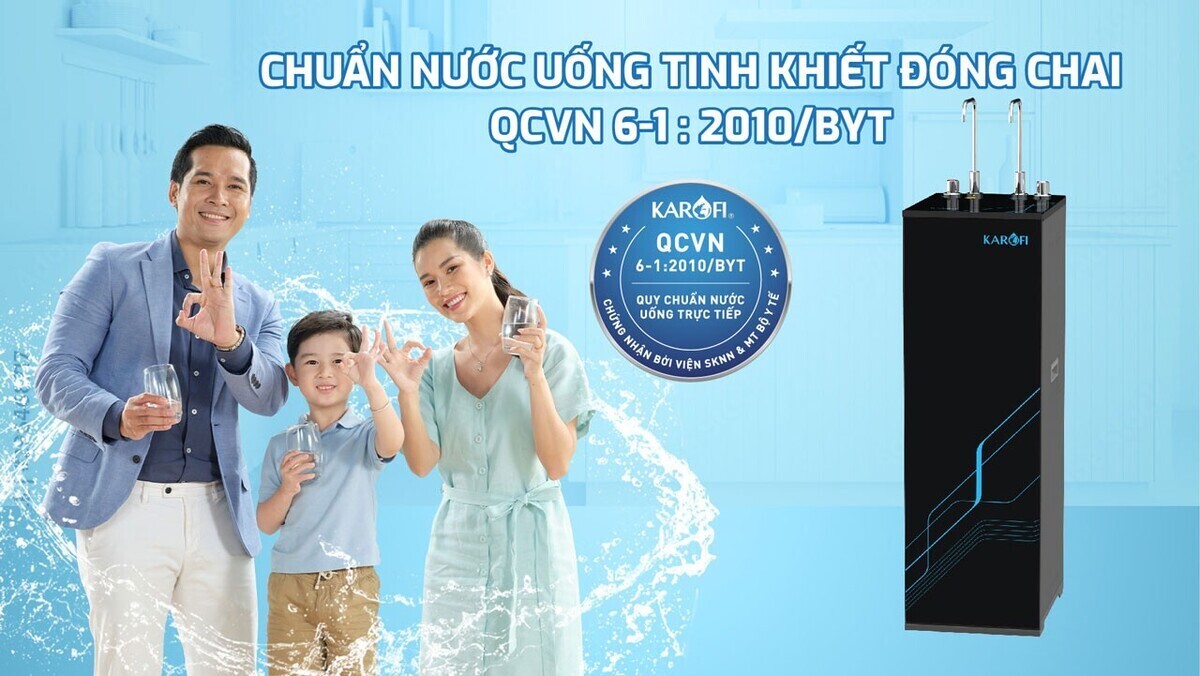 máy lọc nước nóng nguội karofi kah-d18