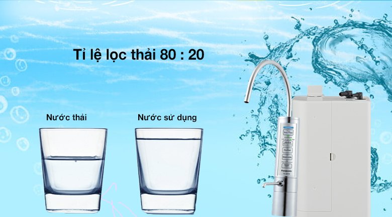 máy lọc nước điện giải ion kiềm panasonic tk-ab50 5 tấm điện cực