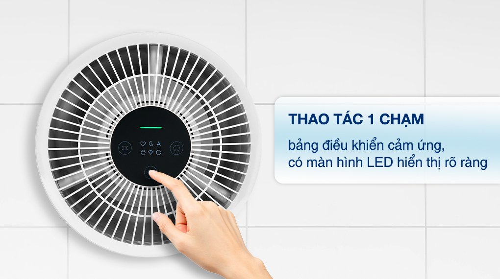máy lọc không khí xiaomi smart air purifier 4 compact eu (bhr5860eu) 27w
