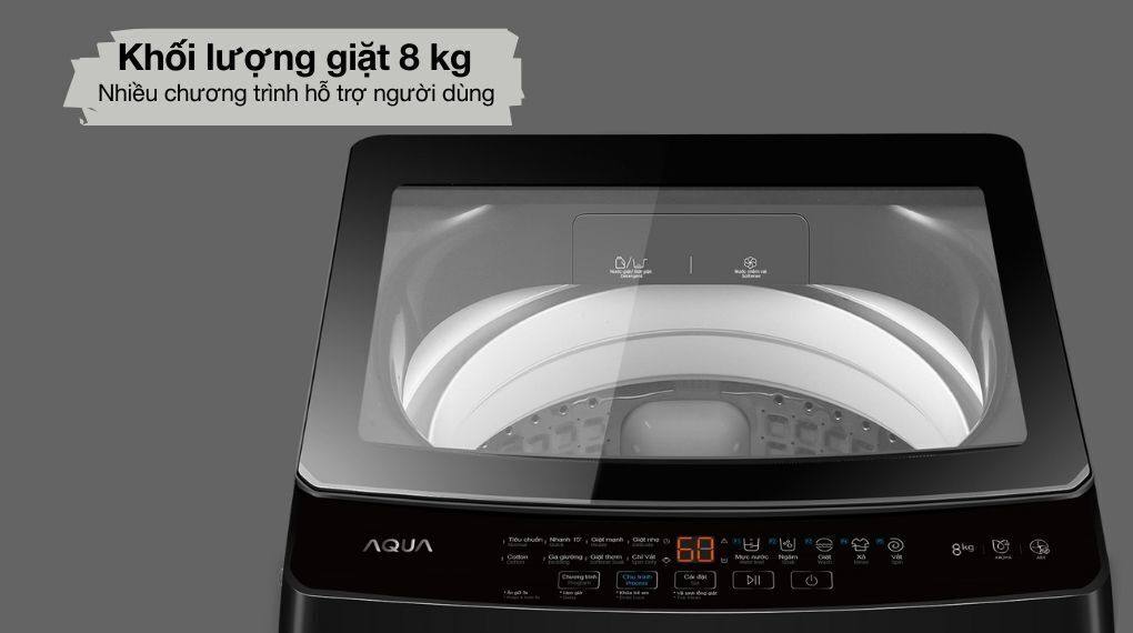 máy giặt aqua 8 kg awm8-316k(b)