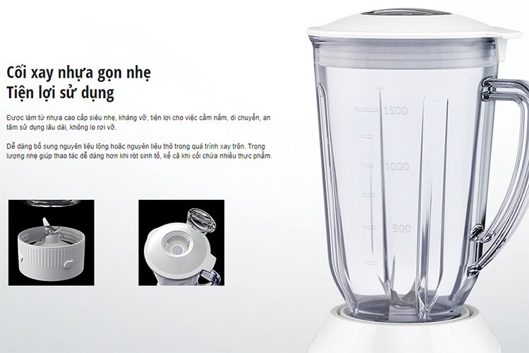 máy xay sinh tố đa năng panasonic mx-eg5311wra