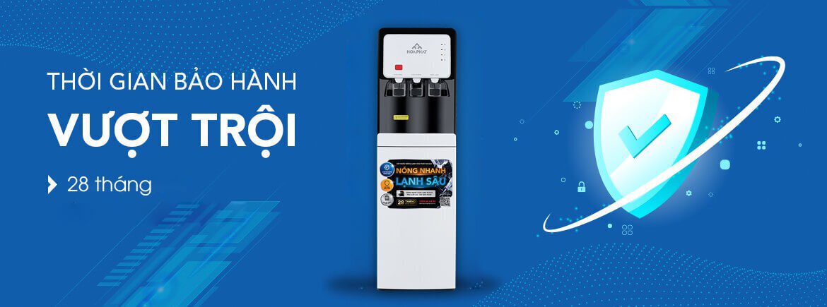 cây nước nóng lạnh hòa phát hhc363 block hút bình