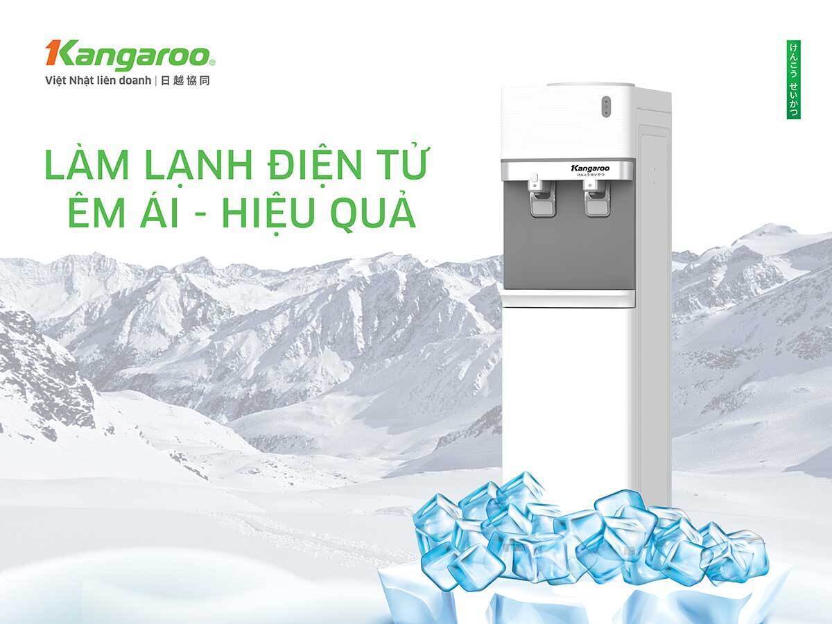 máy làm nóng lạnh nước uống kangaroo kg35a2