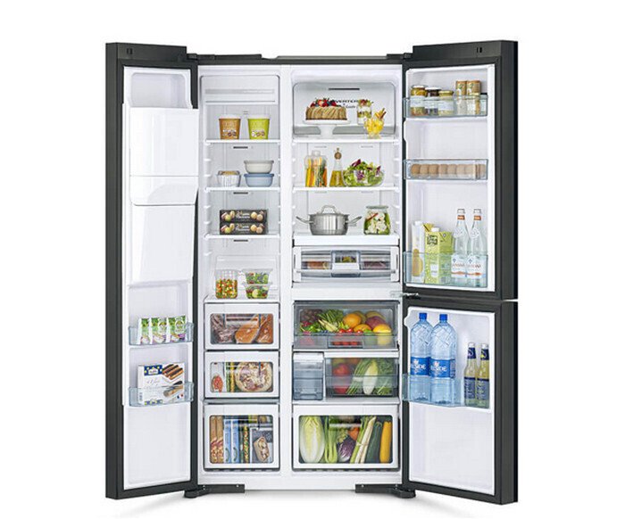 tủ lạnh hitachi inverter 569 lít r-mx800gvgv0(gmg)