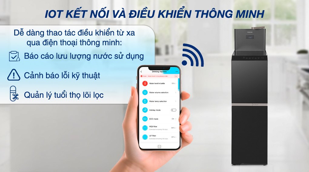 máy lọc nước ro nóng nguội lạnh toshiba twp-w2398svn(w) 10 lõi