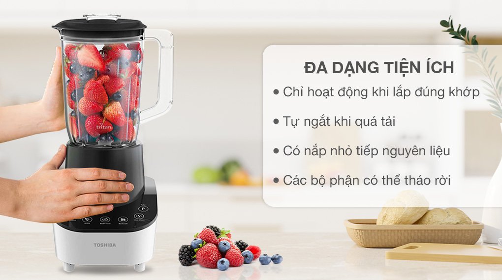 máy xay sinh tố đa năng toshiba bl-70ps1pv