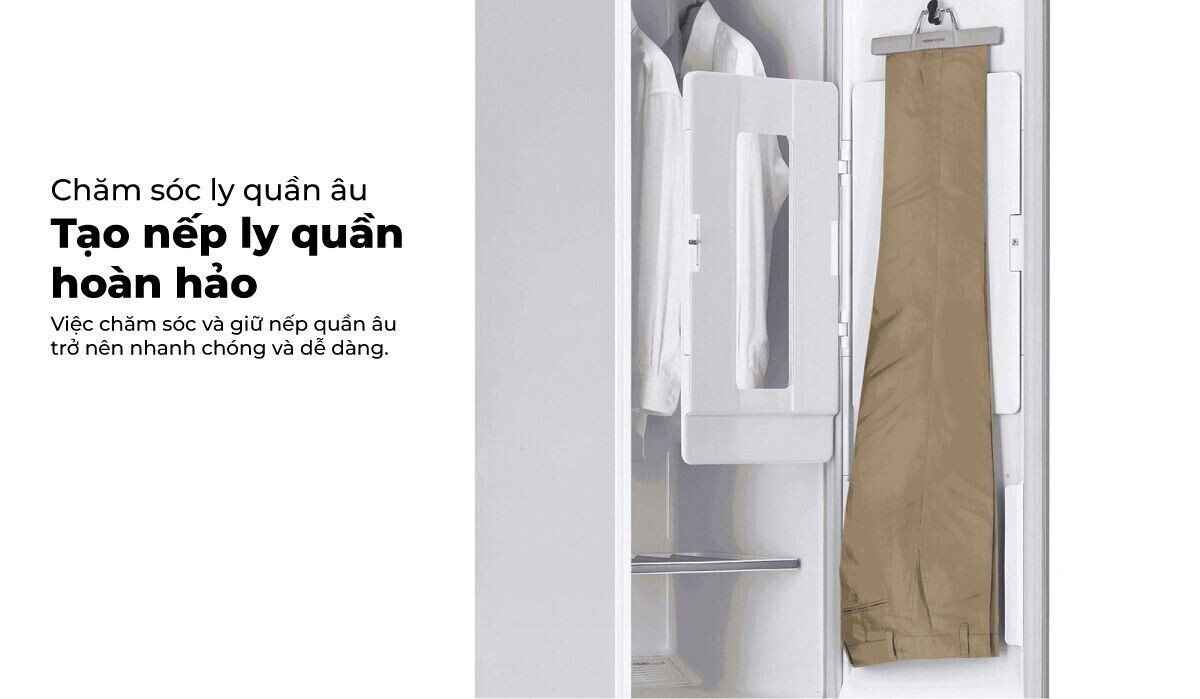 tủ chăm sóc quần áo thông minh lg styler inverter 5 móc sc5mnr4g
