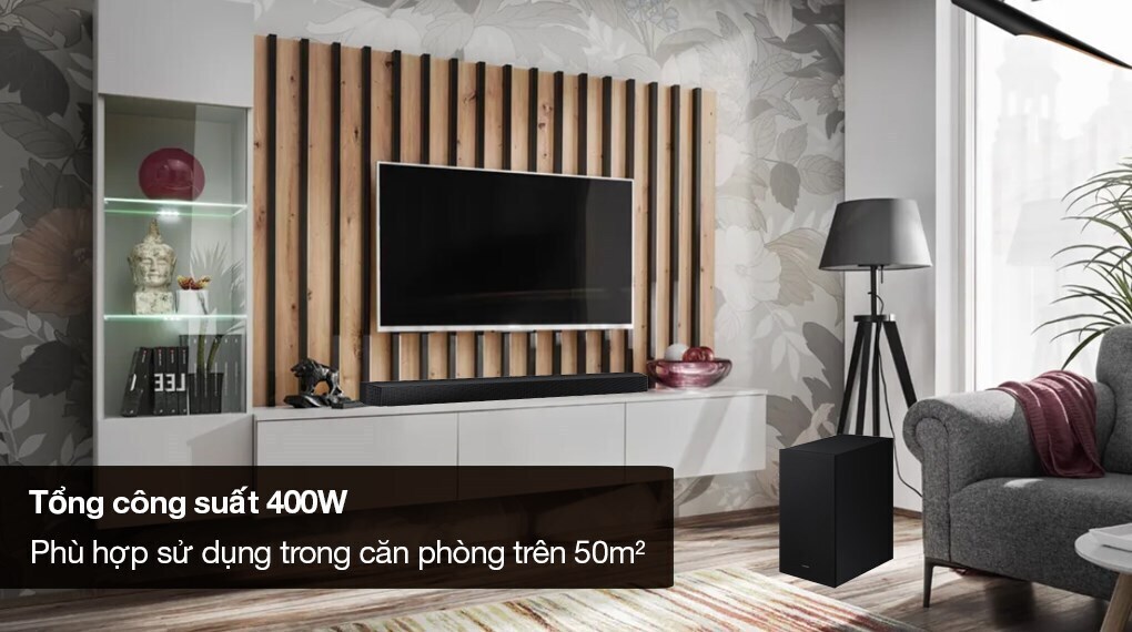bộ loa thanh samsung hw-b750d/xv 400w