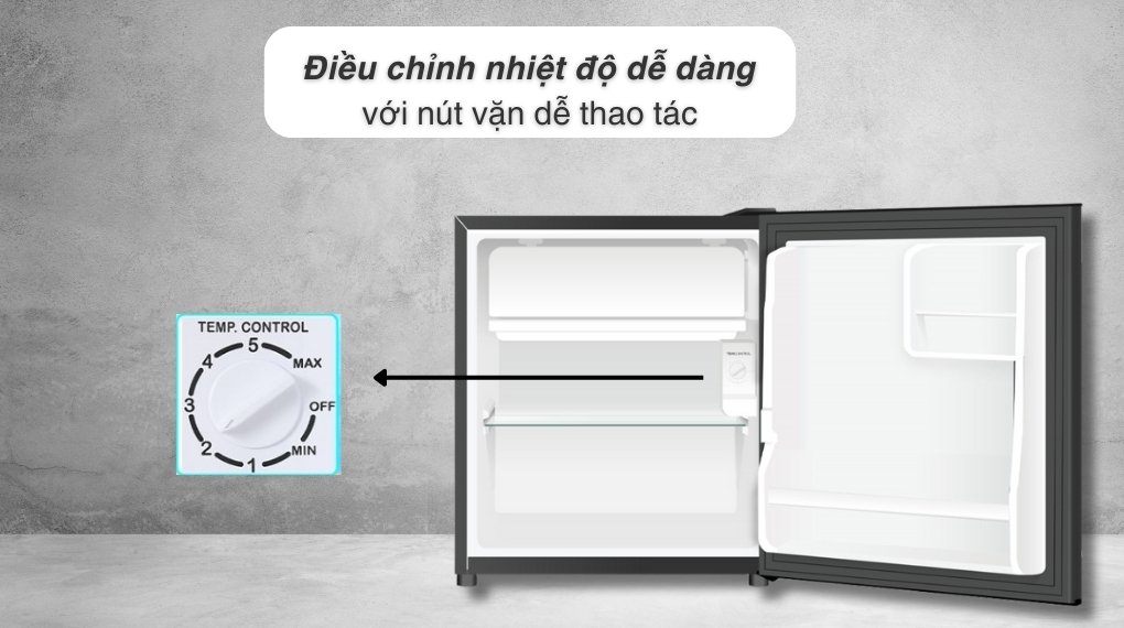 tủ lạnh aqua 50 lít aqr-d60fa(bs)