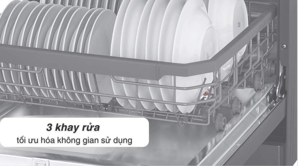 máy rửa chén độc lập hitachi hdf-f158cvgb