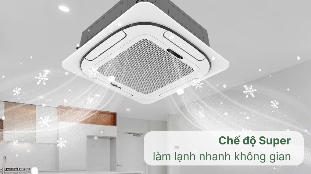 máy lạnh âm trần nagakawa 2 hp nt-c18r1t20