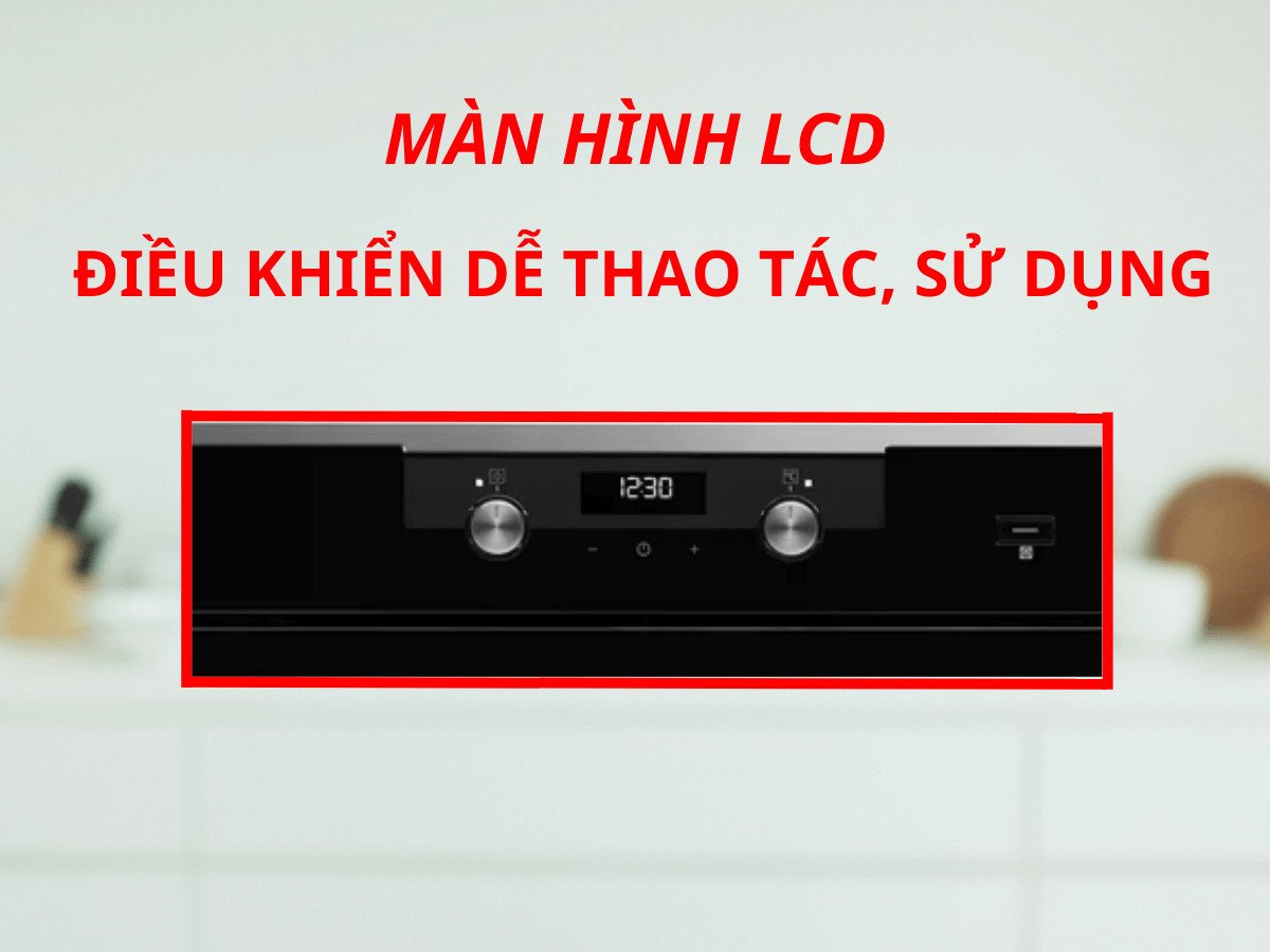 lò nướng âm tủ electrolux kodec75x 71l