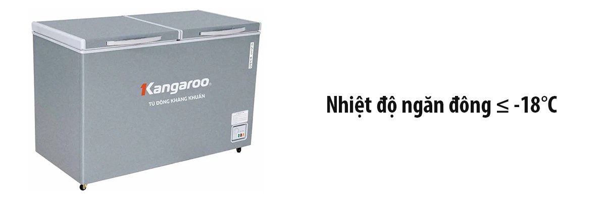 tủ đông kangaroo inverter 375 lít kgfz435ig1