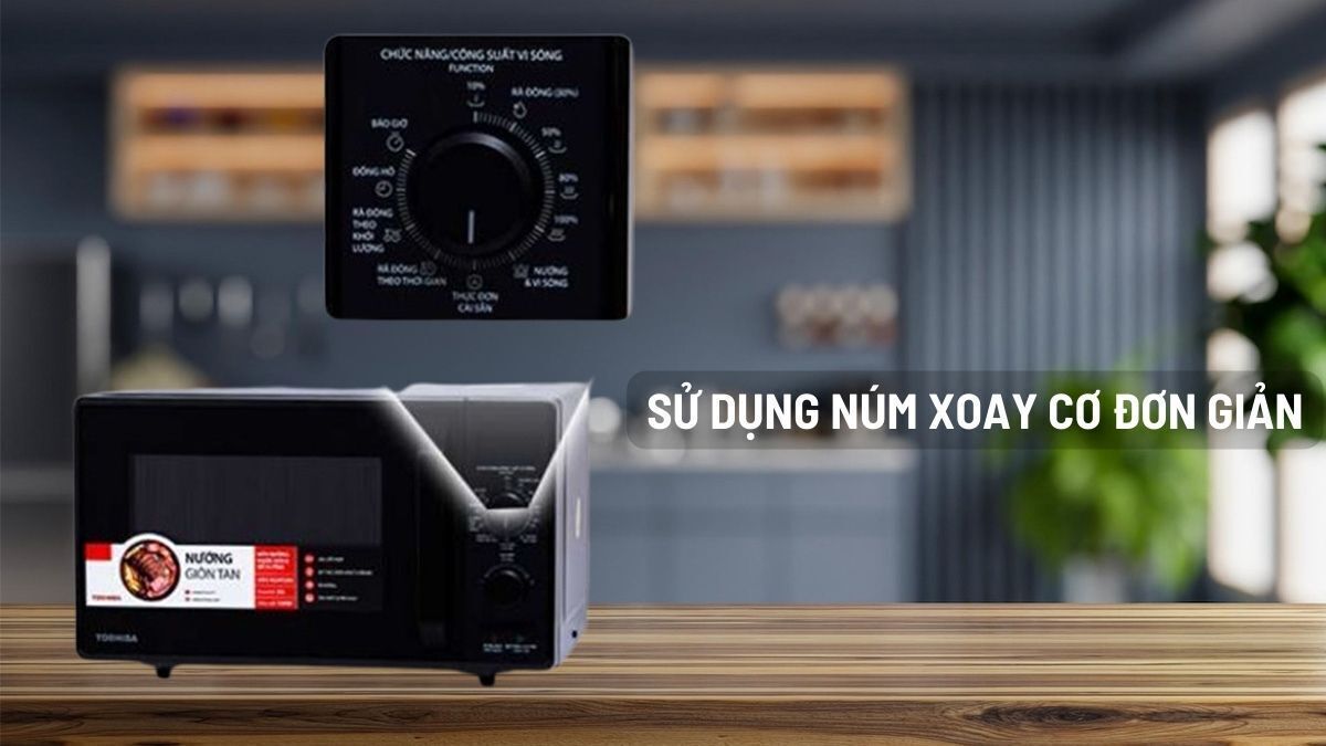 lò vi sóng toshiba mw2-ag24pc(bk) 24 lít