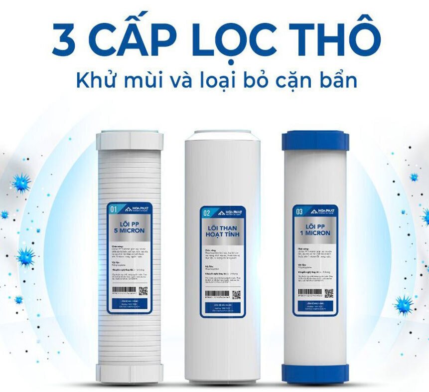 máy lọc nước ro tủ đứng hòa phát hpr522
