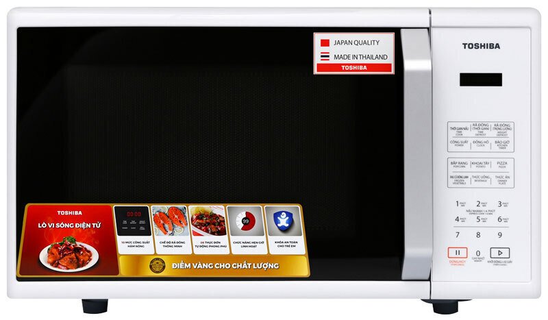 lò vi sóng toshiba er-ss23(w1)vn 23 lít