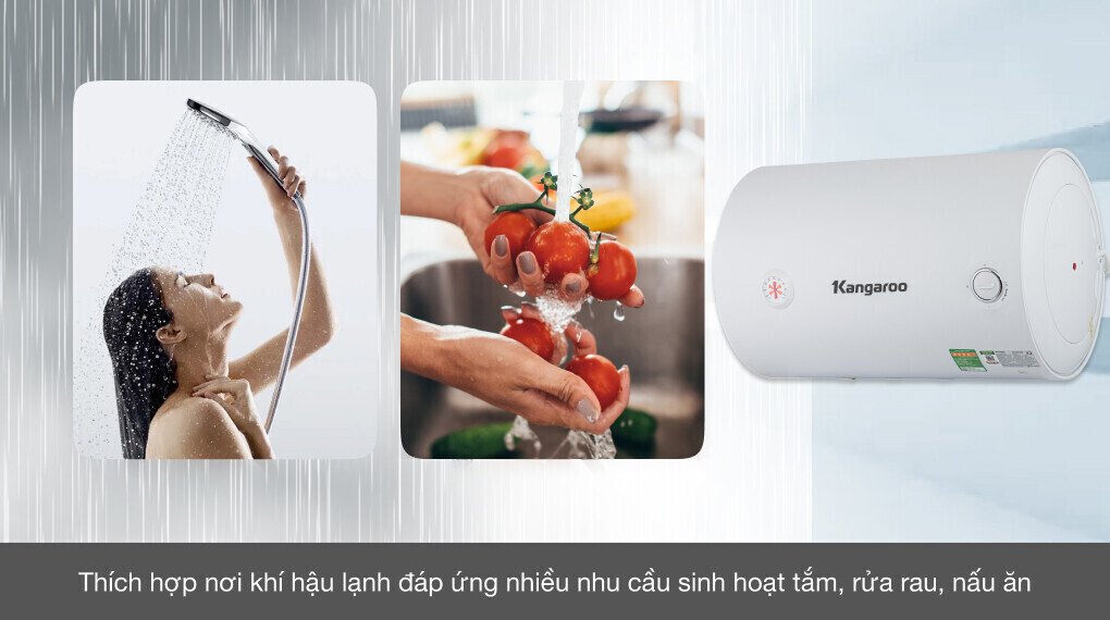 bình nóng lạnh gián tiếp kangaroo 50l kg73r5