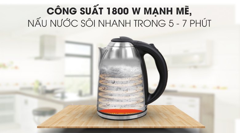 bình đun siêu tốc kangaroo 2 lít kg-20sk3