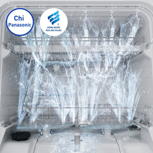 máy rửa bát 8 bộ để bàn panasonic np-th1wevn